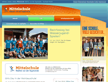 Tablet Screenshot of hauptschule-aschbach.at